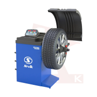 Wheel balancing machine Sputnik model Standard sivik