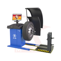 Truck wheel balancing machine for luxe sivik truck model